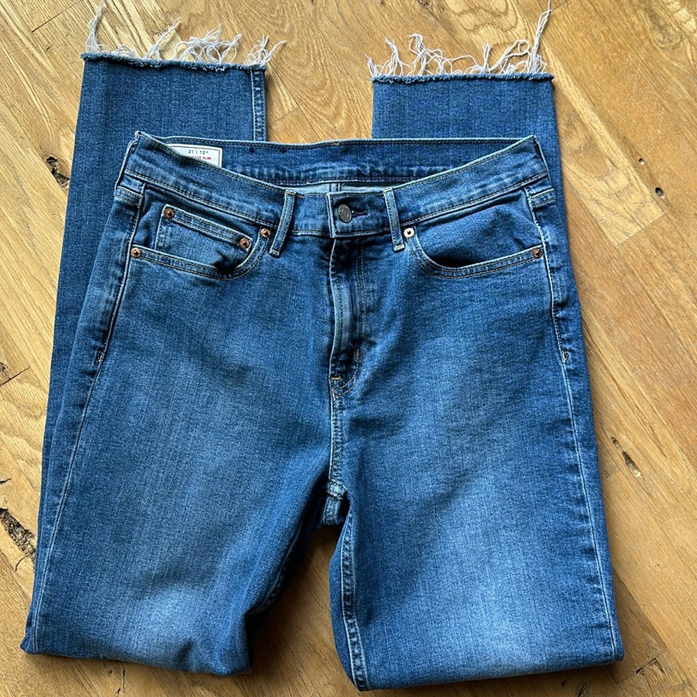 GAP vintage slim mid Rise jeans 12 Tall